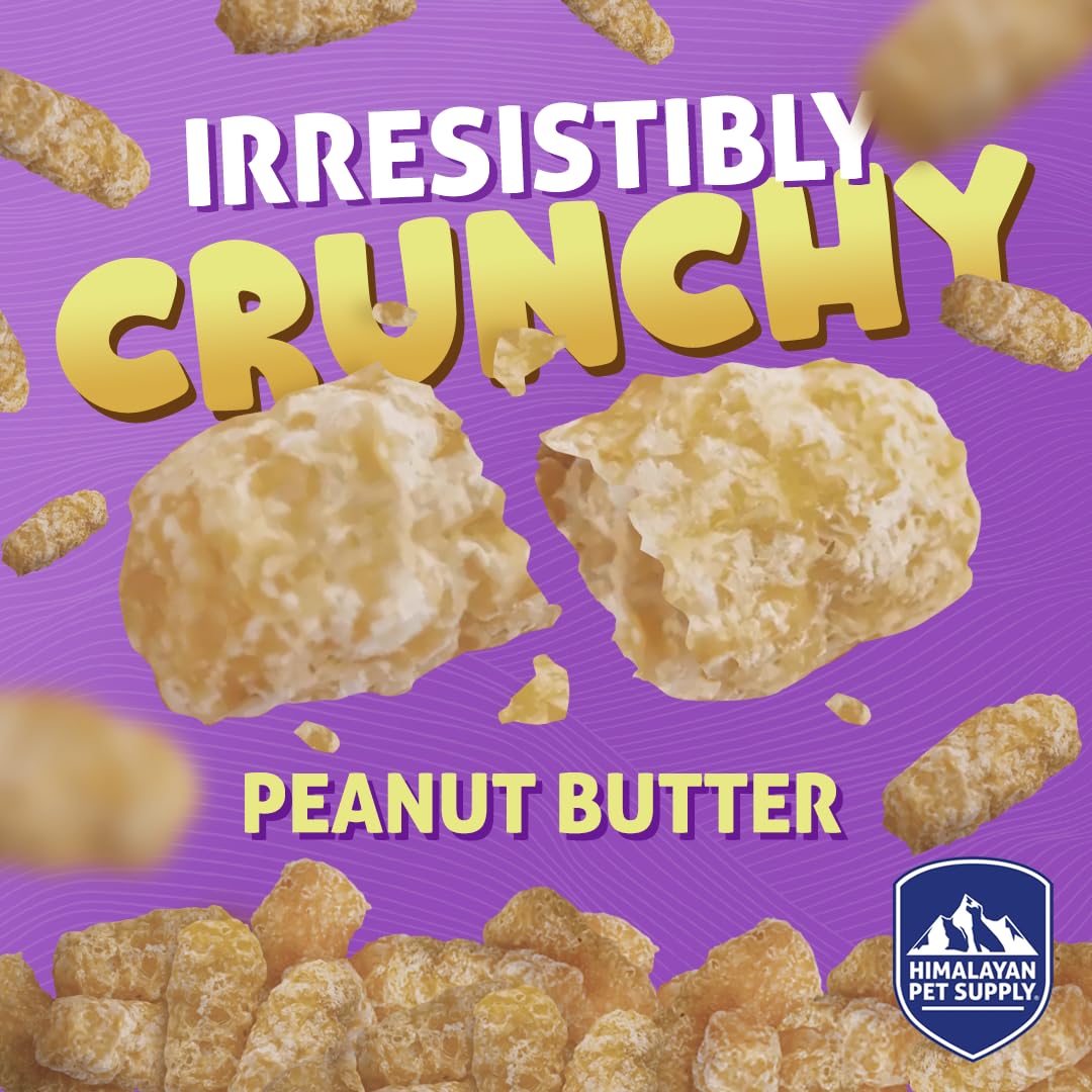 Barkeetos Peanut Butter | Made With Real Himalayan Cheese And Peanuts |Protein Rich - Lactose Free - Gluten Free - Grain Free |