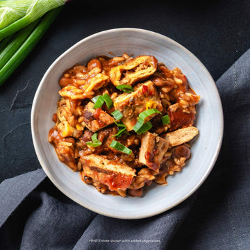 HMR Chicken with Barbecue Sauce Entr e | Pre-packaged Lunch or Dinner | Ready to Eat | 19g of Protein | Low Calorie Food | 7.2o