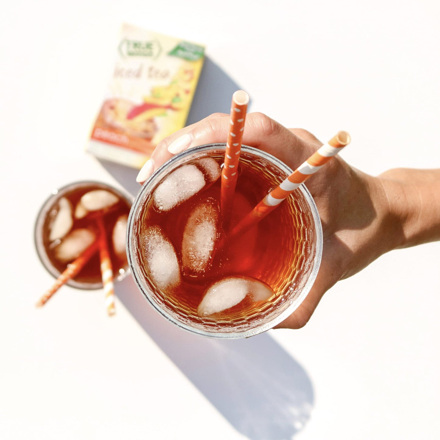 True Citrus Lemon Iced Tea, Peach, 6 Count (Pack Of 12)