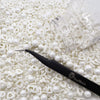 White Heart Sprinkles Mix 3.35 Oz | White Edible Pearls | White Pearl Sprinkles For Cake Decorating | Edible Cake Pearls | Sugar