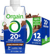 Orgain Clean Protein Shake, 20g Whey Protein, Gluten Free, Ready to Drink, 11 Fl Oz (Pack of 12), Creamy Chocolate Fudge