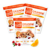 COOPER STREET Cookies All Natural Twice Baked Biscotti, Peanut & Dairy Free, 18oz (Pack of 3), Orange Cranberry