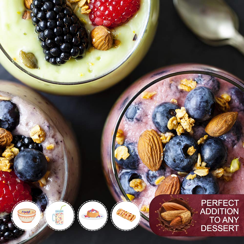 Jumbo California Almonds In Shell - 5 lbs (80oz) Premium Quality Kosher Raw Almonds By We Got Nuts - Natural & Healthy Rich Flav