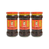 LaoGanMa Chili Oil With Fermented Soybeans ??????? 9.88 Oz. (Pack of 3)
