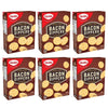 Christie Bacon Dippers Crackers, Ideal for Dipping, 200g/7.05oz, 6-Pack {Imported from Canada}