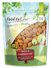Food to Live California Almonds, 3 Pounds - Supreme, Whole, Raw, Unsalted, Unroasted Nuts, Natural.