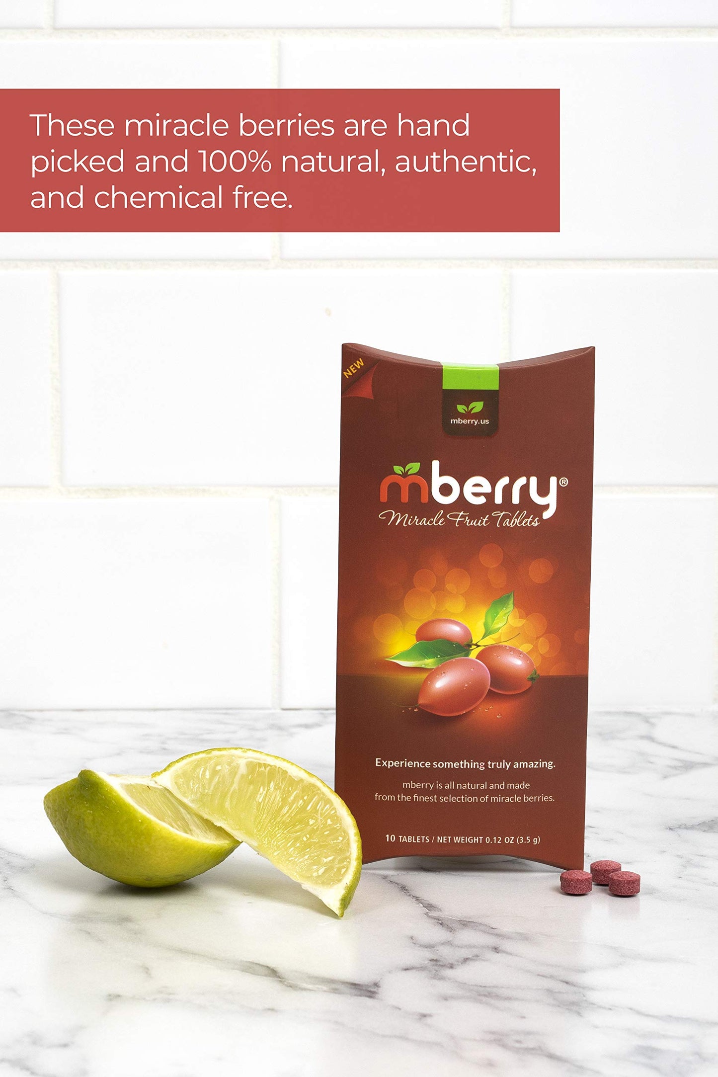 mberry Berry compact pieces - 10 Count, Snack Size, Pack of 1, Model MFT10