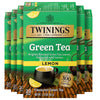 Twinings Green Tea with Lemon Individually Wrapped Bags, 20 Count (Pack of 6), Zesty Citrus Aroma & Flavour, Caffeinated, Enjoy