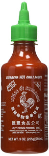 Huy Fong, Sriracha Hot Chili Sauce, 9 Ounce Bottle(Pack Of 6)