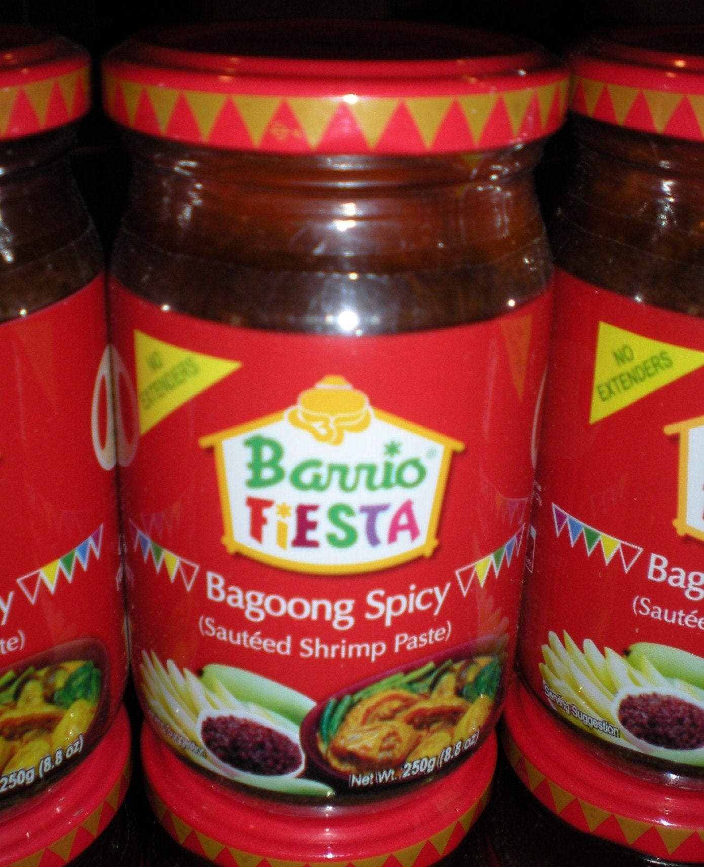Barrio Fiesta Ginisang Bagoong Sauteed Shrimp Paste - Spicy 8.85Oz (250G)