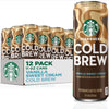 Starbucks Cold Brew Coffee, Vanilla Sweet Cream, 11 Fl Oz Cans (12 Pack), Premium Coffee Drink, Iced Coffee