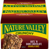 Nature Valley Crunchy Granola Bars, Oats N Dark Chocolate, 1.48 Oz, 18 Count (Pack of 6)