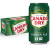 Canada Dry Ginger Ale Soda - 12 fl oz Cans, 12 Pack, Model 078000152166
