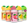 Sanzo Flavored Sparkling Water Variety 12-Pack - Lychee (Berry), Yuzu (Lemon), Pomelo (Grapefruit), Calamansi (Lime), & Mango (A