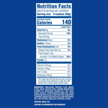 OREO Minis Chocolate Sandwich Cookies, 8 oz