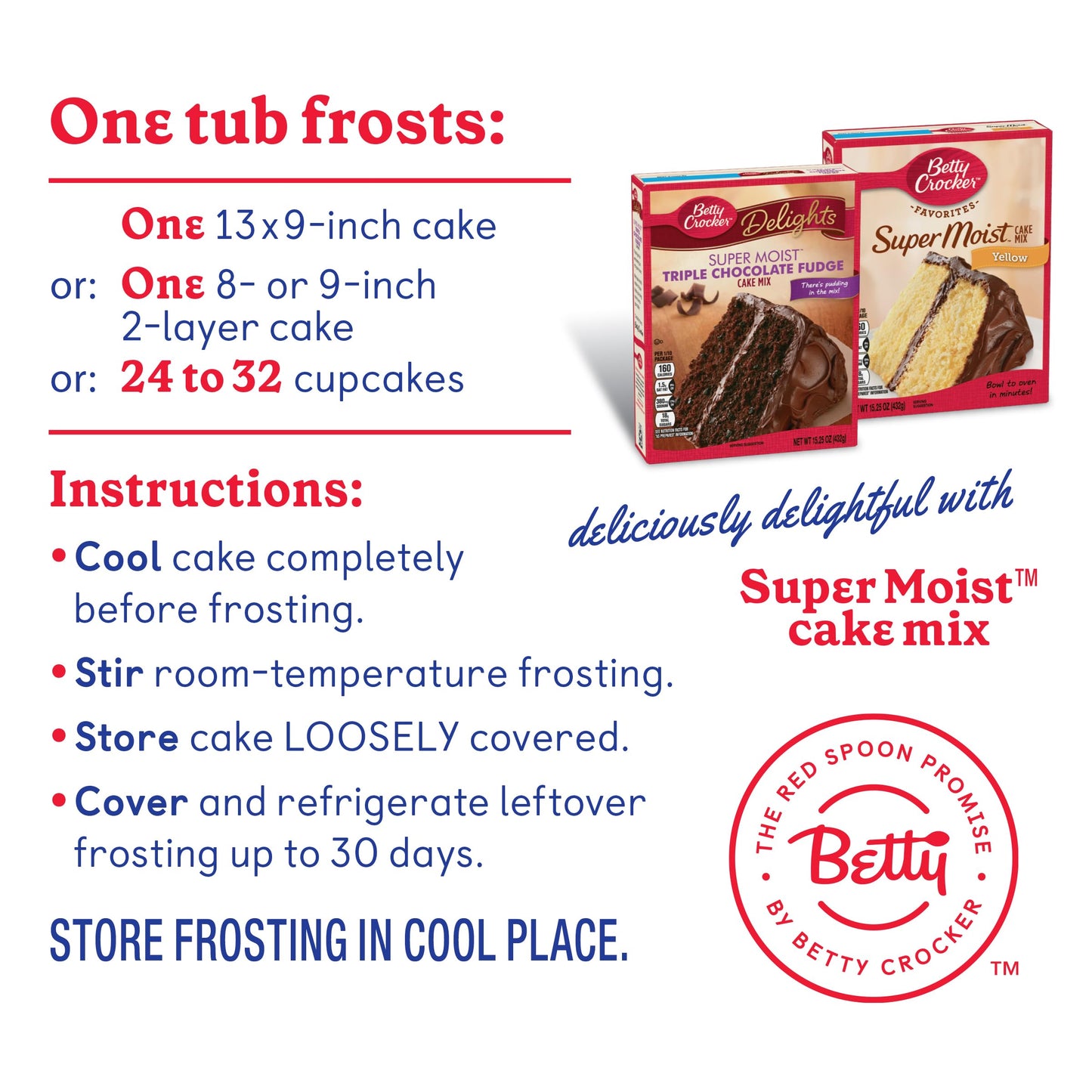 Betty Crocker Rich & Creamy Milk Chocolate Frosting, Gluten Free Frosting, 16 Oz (Pack Of 8)