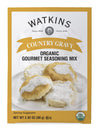 Watkins Organic Country Gravy Gourmet Seasoning Mix, 2.82 Oz. Packets (Pack Of 6)