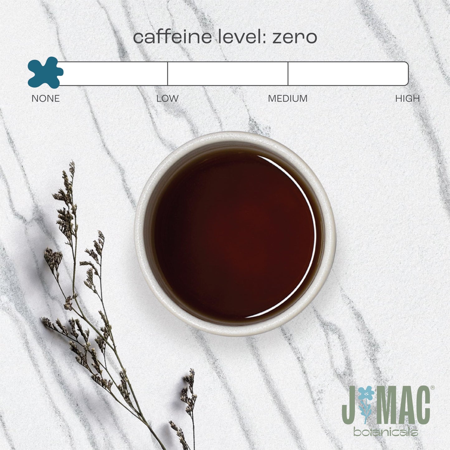 J Mac Botanicals Organic Elderflower, Herbal Tea - 4 Ounces