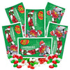 Needzo Christmas Mix Jelly Beans, Very Cherry, Green Apple, Coconut, 1 Ounce Packets, Multi-Color, Pack of 6