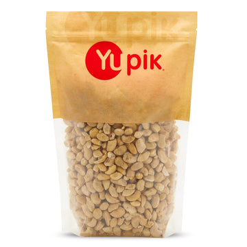 Yupik Roasted Unsalted Cashews, Butts, 2.2 Lb, Gluten-Free, Kosher, Vegan, Broken Nuts, Crunchy Cashew Pieces, No Added Salt, Li