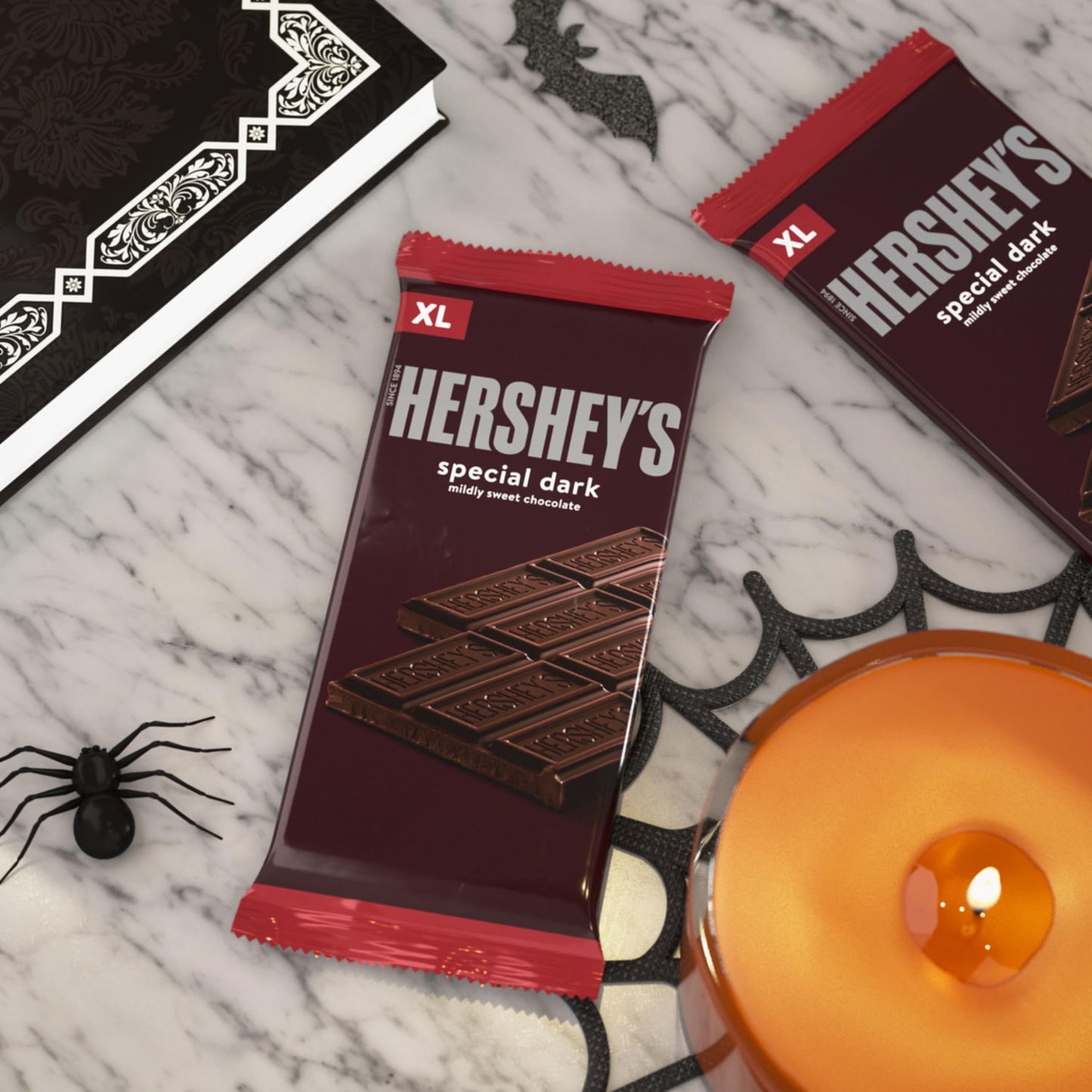 HERSHEY'S SPECIAL DARK Chocolate Bars, Mildly Sweet, 4.25 oz (Pack of 12)