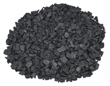 Raw Shungite Stones For Water - 1Lb Shungite Carbon Water Filter - Water Purification Rock - Healing Stones For Home Garden Deco