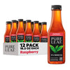 Pure Leaf Iced Tea, Raspberry, Real Brewed Tea, 18.5 Fl Oz Bottles (Pack of 12)