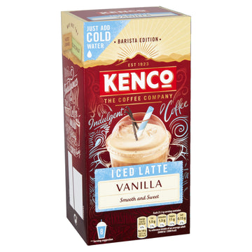 Kenco Instant Iced Vanilla Latte 8X21G