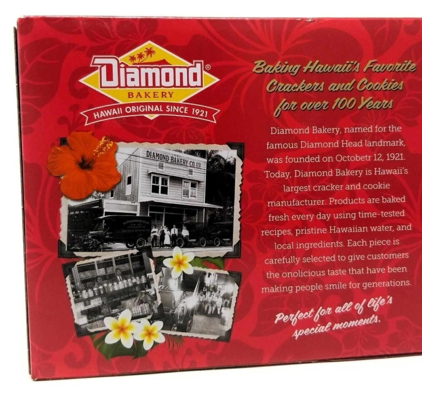 Diamond Bakery - Low Sodium/No Cholesterol Soda Crackers (Unsalted Tops)
