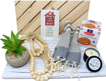 Perfect Housewarming Gift Basket for New Home | Hostess House Warming Gift for Couple, Women, Family