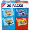 Nabisco Fun Shapes Variety Pack, Barnum'S Animal Crackers, Teddy Grahams And Chips Ahoy! Cookies, 20 Snack Packs