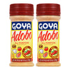 Adobo All Purpose Seasoning With Hot Pepper By Goya, Poultry, Seafood, Meat, And Vegetable Seasoning, Fat Free And Calorie Free Latin Spice Blend, Mexican Seasoning, Pack Of 2, 8Oz. Bottles