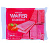 BOSS CLASS Strawberry Sugar Wafers - 20 Packs, 8.46oz Total, Crispy Cookies, 6.5x9.5x1.5 inches, Red