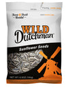Wild Dutchman Roasted Sunflower Seeds, Salted Original Flavor, 6.5 oz (Pack of 12)
