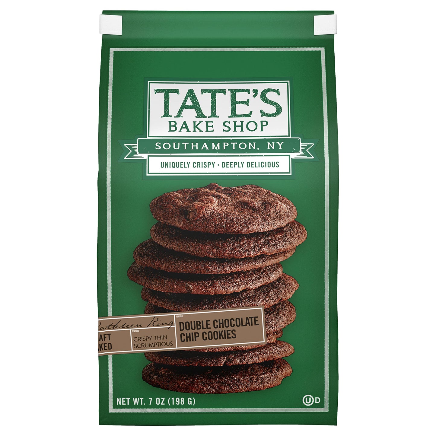 Tates Bake Shop Double chocolate chip cookies 7 oz