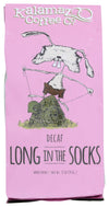 KALAMAZOO COFFEE COMPANY Decaf Whole Bean Coffee - Long in the Socks Medium Roast | 12oz Bag (1 Pack)