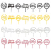 Acrylic Happy Birthday Cake Topper Birthday Cupcake Topper Cake Pick Decorations For Birthday Party Cake Desserts Pastries 4 Col