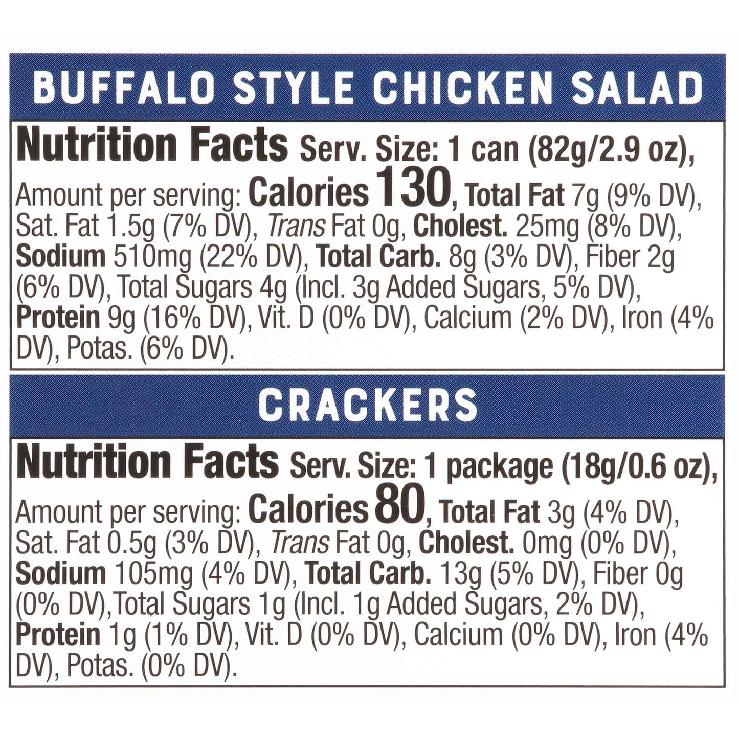Bumble Bee Snack On The Run Buffalo Chicken Salad With Crackers Kit, 3.4 Oz (Pack Of 12) - Ready To Eat, Spoon Included - Shelf Stable & Convenient Protein Snack