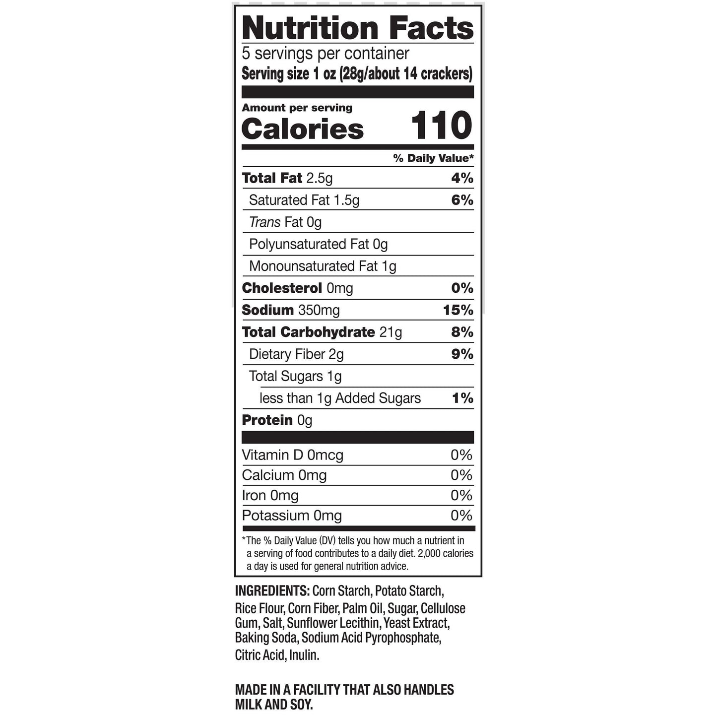 Snack Factory Pretzel Crisps Gluten Free, Original Flavor, 5 Ounce (Pack of 8)