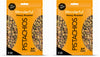 Wonderful Pistachios No Shells, Honey Roasted, 11 Ounce Bag, Protein Snack, Gluten Free, On-the Go Snack (Pack of 2)