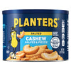 PLANTERS Salted Cashew Halves & Pieces, Party Snacks, Plant-Based Protein 8oz (1 Canister)