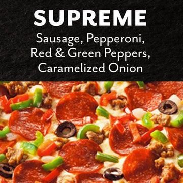 Digiorno Frozen Pizza - Supreme Pizza - Stuffed Crust Pizza 26.4 oz