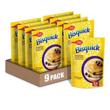 Betty Crocker Bisquick Original All-Purpose Baking Mix, 5.5 Oz (Pack Of 9)