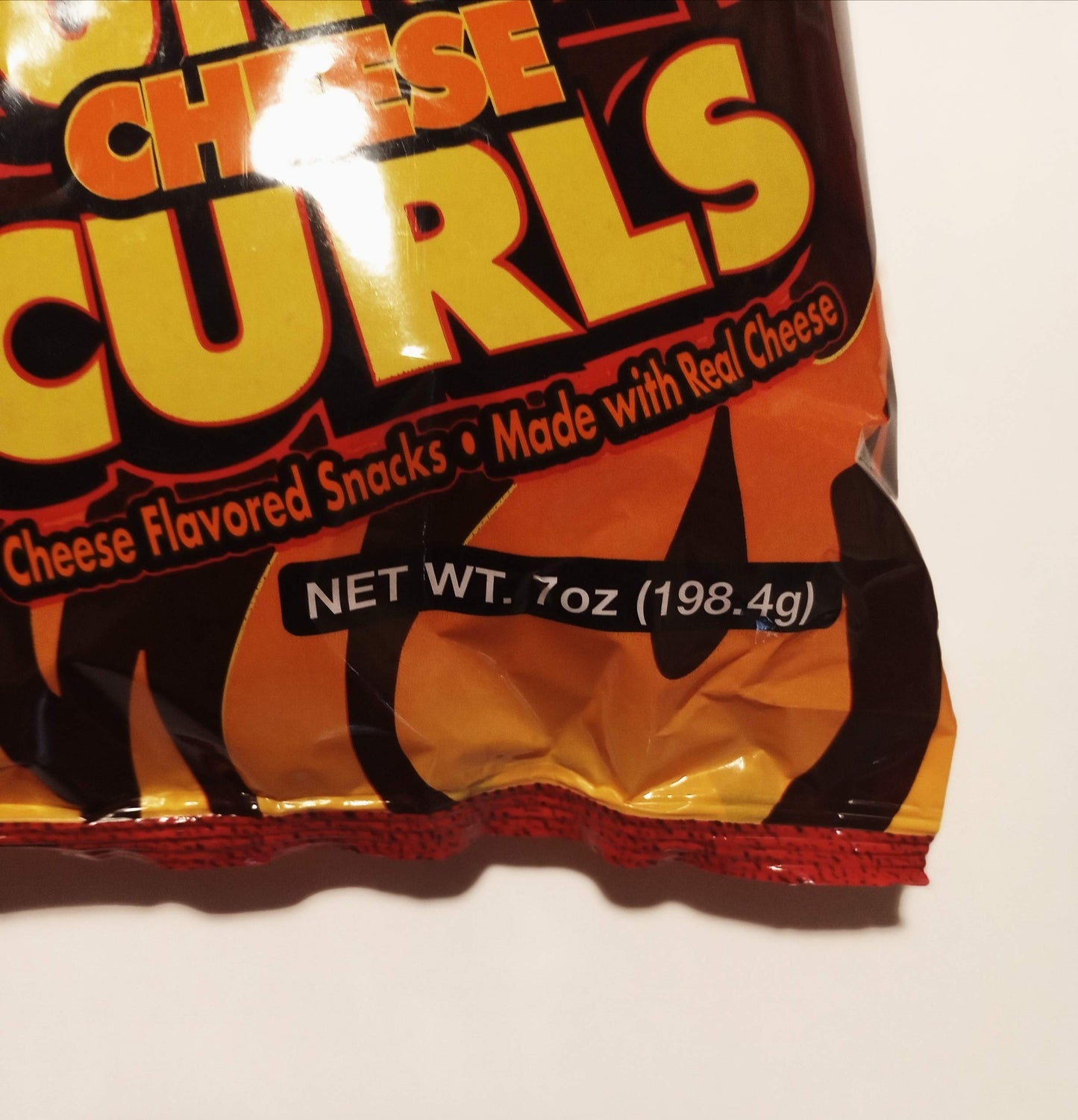 Brims Fiery Hot Crunchy Cheese Curls (1 Bag) 7 oz