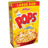 Corn Pops Breakfast Cereal, 8 Vitamins and Minerals, Kids Snacks, Large Size, Original, 14.6oz Box (1 Box)