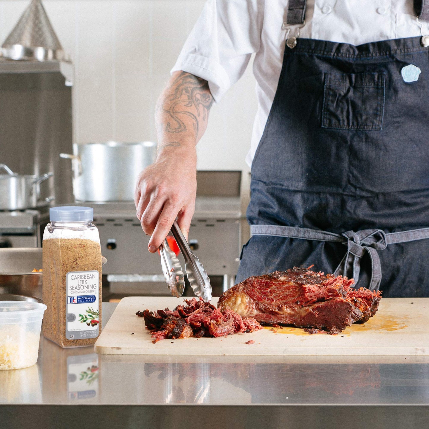 McCormick Culinary Caribbean Jerk Seasoning, 18 oz - One 18 Ounce Container Jamaican Jerk Seasoning, Perfect on Meats, Roasted V