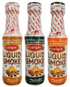 Colgin Liquid Smoke Spicy Hickory Variety Pack - Jalapeno, Habanero, and Chipotle Flavors, 4.0 Ounce (1 of Each)