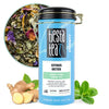 Tiesta Tea Ginger Citrus Herbal Tea Loose Leaf 3oz Tin Brews 50 Cups Caffeine-Free