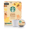Starbucks Coffee K-Cup Pods, Maple Pecan, 22 Ct