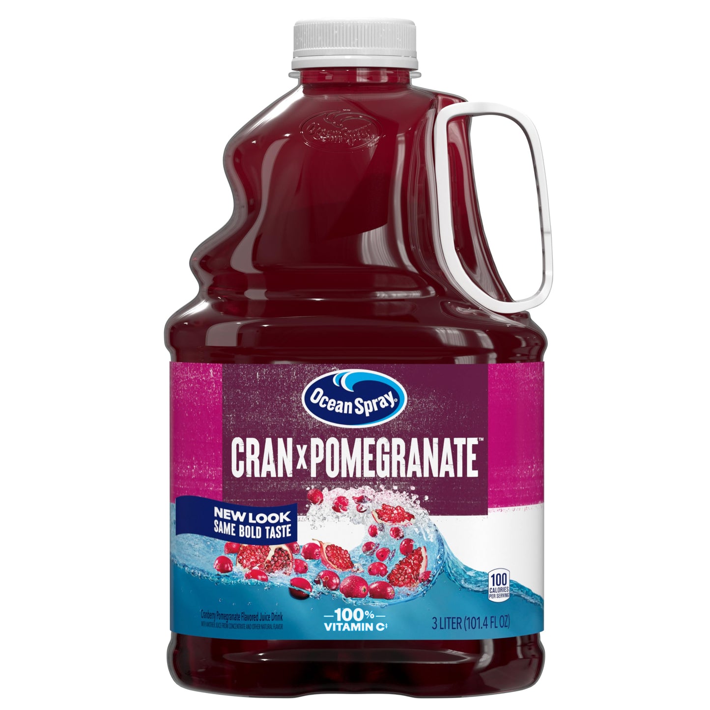 Ocean Spray Cran-Pomegranate Cranberry Pomegranate Juice Drink 101.4 Fl Oz Bottle